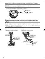 Предварительный просмотр 14 страницы Panasonic WV-CP290 series Operating Instructions Manual