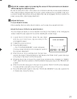 Preview for 21 page of Panasonic WV-CP300 Series Installation Manual