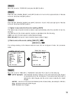 Preview for 15 page of Panasonic WV-CP300 Series Operating Instructions Manual