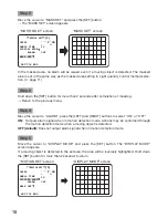 Preview for 18 page of Panasonic WV-CP300 Series Operating Instructions Manual