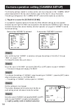 Preview for 10 page of Panasonic WV-CP300G Operating Instructions Manual