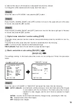 Preview for 15 page of Panasonic WV-CP300G Operating Instructions Manual