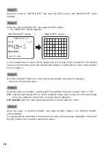 Preview for 18 page of Panasonic WV-CP300G Operating Instructions Manual