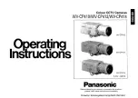 Panasonic WV-CP410 Operating Instructions Manual предпросмотр