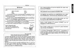 Preview for 4 page of Panasonic WV-CP410 Operating Instructions Manual