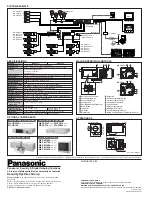 Предварительный просмотр 2 страницы Panasonic WV-CP470 Series Specifications