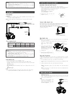 Предварительный просмотр 2 страницы Panasonic WV-CP474H Operating Instructions Manual