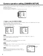 Preview for 8 page of Panasonic WV-CP500L Operating Instructions Manual