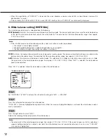 Preview for 12 page of Panasonic WV-CP500L Operating Instructions Manual