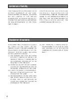 Preview for 4 page of Panasonic WV-CP504 Installation Manual