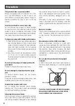 Preview for 8 page of Panasonic WV-CP504LE Installation Manual