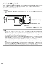 Preview for 22 page of Panasonic WV-CP504LE Installation Manual