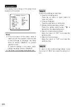 Preview for 26 page of Panasonic WV-CP504LE Installation Manual