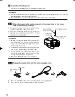 Preview for 14 page of Panasonic WV-CP600/G Installation Manual