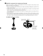 Preview for 16 page of Panasonic WV-CP600/G Installation Manual