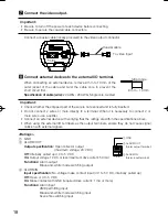 Preview for 18 page of Panasonic WV-CP600/G Installation Manual