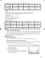 Preview for 21 page of Panasonic WV-CP620/G Series Installation Manual