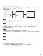 Preview for 13 page of Panasonic WV-CP630G Operating Instructions Manual