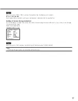 Preview for 17 page of Panasonic WV-CP630G Operating Instructions Manual