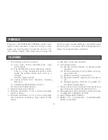 Preview for 4 page of Panasonic WV-CPR460 Operating Instructions Manual