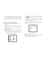 Preview for 29 page of Panasonic WV-CPR460 Operating Instructions Manual