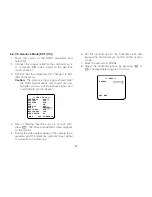 Preview for 31 page of Panasonic WV-CPR460 Operating Instructions Manual