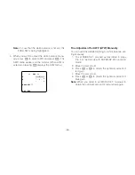 Preview for 34 page of Panasonic WV-CPR460 Operating Instructions Manual