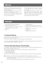 Preview for 4 page of Panasonic WV-CS320 Operating Instructions Manual