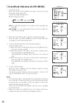 Preview for 19 page of Panasonic WV-CS320 Operating Instructions Manual