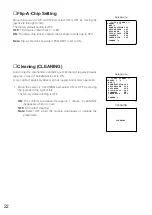 Preview for 21 page of Panasonic WV-CS320 Operating Instructions Manual