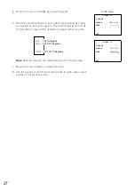 Preview for 26 page of Panasonic WV-CS320 Operating Instructions Manual