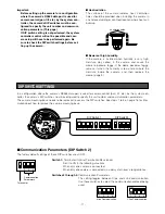 Предварительный просмотр 11 страницы Panasonic WV-CS570/G Operating Instructions Manual