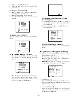 Preview for 29 page of Panasonic WV-CS570/G Operating Instructions Manual