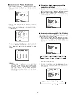 Preview for 89 page of Panasonic WV-CS570/G Operating Instructions Manual