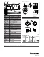 Preview for 2 page of Panasonic WV-CS570 Specification Sheet
