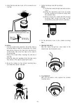 Preview for 15 page of Panasonic WV-CS574E Operating Instructions Manual