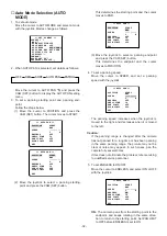 Preview for 32 page of Panasonic WV-CS574E Operating Instructions Manual