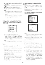 Preview for 34 page of Panasonic WV-CS574E Operating Instructions Manual