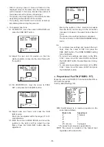 Preview for 36 page of Panasonic WV-CS574E Operating Instructions Manual