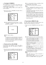 Preview for 41 page of Panasonic WV-CS574E Operating Instructions Manual