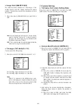 Preview for 42 page of Panasonic WV-CS574E Operating Instructions Manual