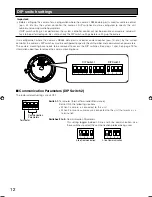 Предварительный просмотр 12 страницы Panasonic WV-CS580/G Installation Manual