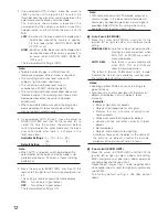 Предварительный просмотр 12 страницы Panasonic WV-CS580 Operating Instructions Manual