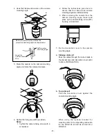 Preview for 36 page of Panasonic WV-CS650 Operating Instructions Manual