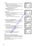 Preview for 42 page of Panasonic WV-CS850 Operating Instructions Manual