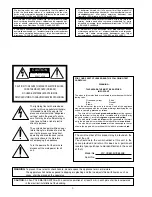 Предварительный просмотр 2 страницы Panasonic WV-CS850B Operating Instructions Manual