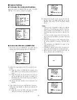 Preview for 32 page of Panasonic WV-CS850B Operating Instructions Manual