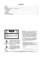 Предварительный просмотр 2 страницы Panasonic WV-CU101 Operating Instructions Manual