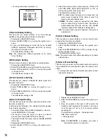 Preview for 18 page of Panasonic WV-CU161 Operating Instructions Manual