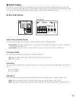 Предварительный просмотр 15 страницы Panasonic WV-CU161C/B Operating Instructions Manual